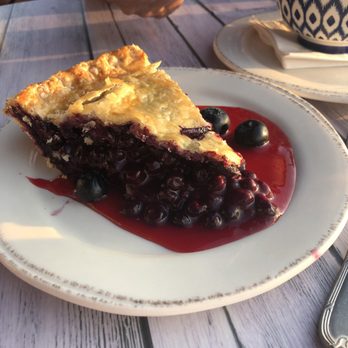 Blue Mussel Cafe - Homemade blueberry pie - Seafood Near Me - Rustico, Prince Edward Island Blue Mussel Cafe - Homemade blueberry pie - Seafood Near Me - Rustico, Prince Edward Island