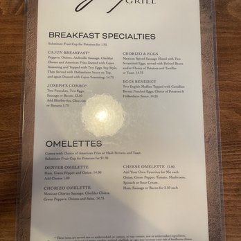 Joseph's Grill - Breakfast Specials - American Near Me - Saint Paul, Minnesota