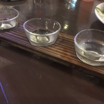 Umami - Sake flight - Sushi Bars Near Me - Nashville, Tennessee Umami - Sake flight - Sushi Bars Near Me - Nashville, Tennessee