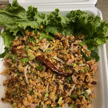 Spice It Up! - Nam 1. Naam Kao Wrap - Thai Near Me - Stockton, California Spice It Up! - Nam 1. Naam Kao Wrap - Thai Near Me - Stockton, California