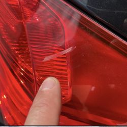 Super Star Car Wash - 91st Ave & Northern Ave - Scratched tail light