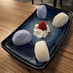 BluFish Sushi - $6 for a cake batter and vanilla chip mochi
