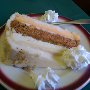 Massie's Restaurant - Carrot cake is 3 layers with spumoni on the bottom - Italian Near Me - South Glens Falls, New York Massie's Restaurant - Carrot cake is 3 layers with spumoni on the bottom - Italian Near Me - South Glens Falls, New York