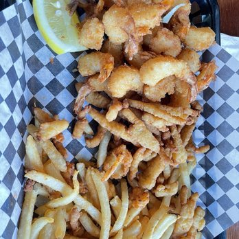 The Salty Dawg - Shrimp & Clam strips & fries - American Near Me - Waldport, Oregon The Salty Dawg - Shrimp & Clam strips & fries - American Near Me - Waldport, Oregon