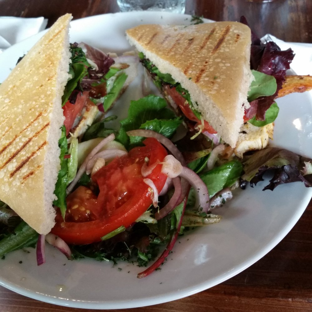 Lemoni Cafe - Chicken avocado panini...so good, delicious. Lemoni Cafe understands to make incredibly fresh and tasty food. Excellent!!! - Breakfast & Brunch Near Me - Miami, Florida