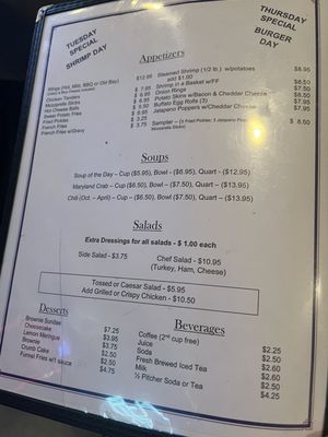 Menu photo 4 Raven Inn Towson, MD Menu photo 4 Raven Inn Towson, MD