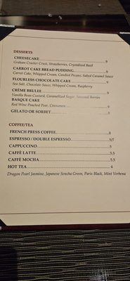 Menu photo 6 The Charcoal Room Las Vegas, NV Menu photo 6 The Charcoal Room Las Vegas, NV