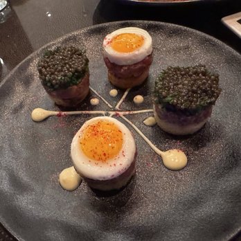 Aqua - Flight of Caviar - Seafood Near Me - Las Vegas, Nevada