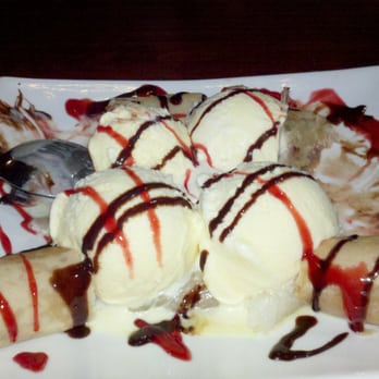 Aura Thai - banana Fried wonton-DELICIOUS! - Thai Near Me - Long Beach, California