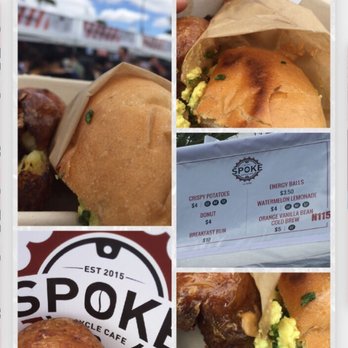 Spoke - Breakfast bun and crispy potatoes - Breakfast & Brunch Near Me - Los Angeles, California Spoke - Breakfast bun and crispy potatoes - Breakfast & Brunch Near Me - Los Angeles, California