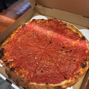 Ozzy's Apizza - Ray Liotta pizza- which is a marinara pizza - Pizza Near Me - Glendale, California Ozzy's Apizza - Ray Liotta pizza- which is a marinara pizza - Pizza Near Me - Glendale, California