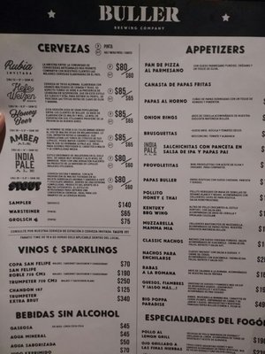 Menu photo 7 Buller Brewing Buenos Aires, C Menu photo 7 Buller Brewing Buenos Aires, C