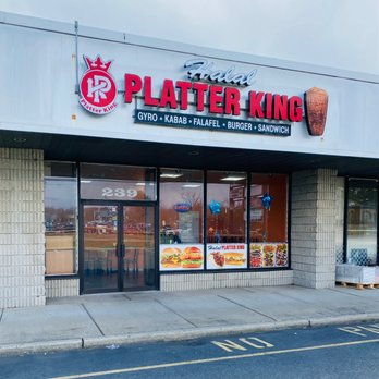 Halal Platter King - the front of the restaurant - Fast Food Near Me - Parsippany, New Jersey