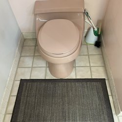 Plumb Plumbing - Before & After...Got our new toilet installed today! Plumb-Plumbing sent James to install it. We're very happy with the service.