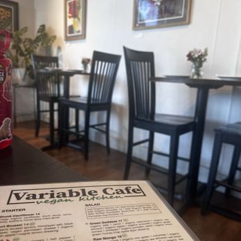 Variable Cafe - Menu & ambiance - Vegan Near Me - Los Angeles, California Variable Cafe - Menu & ambiance - Vegan Near Me - Los Angeles, California