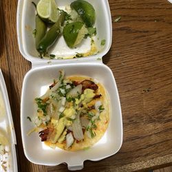 Taqueria Charlys - Maiz trompo after dressing