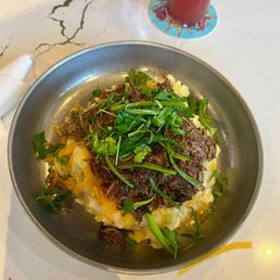 Hot Beef Sundae Bowl