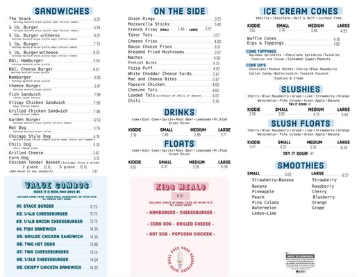 Menu photo 2 The Freeze Grayslake, IL Menu photo 2 The Freeze Grayslake, IL