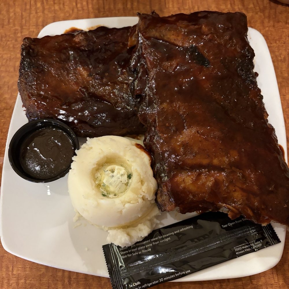Sizzler - BBQ Ribs (6 Bone) - Steakhouses Near Me - West Covina, California Sizzler - BBQ Ribs (6 Bone) - Steakhouses Near Me - West Covina, California