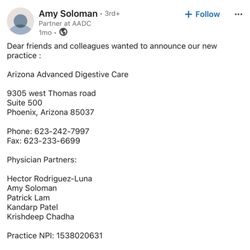 Amy Soloman, DO