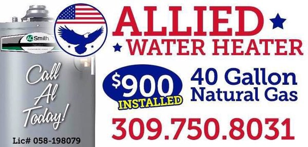 Allied Water Heater Logo
