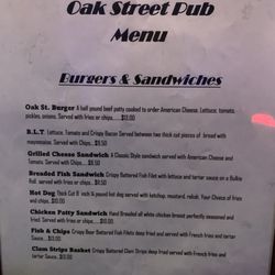 Oak Street Pub & Restaurant