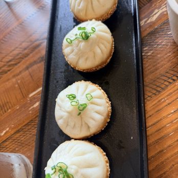 Dragon House - Pork steamed C11. Pan Fried Pork Buns (5 pcs) / 生煎包 - Chinese Near Me - Southlake, Texas Dragon House - Pork steamed C11. Pan Fried Pork Buns (5 pcs) / 生煎包 - Chinese Near Me - Southlake, Texas