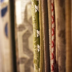 Bay Hill Design - Fabric selections in store at Bay Hill Design.