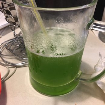 Meet Tea - Green apple green tea.Finish it in less than 5 mins of studying. - Bubble Tea Near Me - Temple City, California