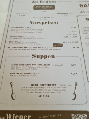 Menu photo 8 Huth Gastwirtschaft Vienna, 9