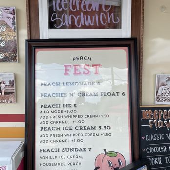 Bird Dogz - Special Peach Fest desserts - Food Trucks Near Me - Washington, Michigan