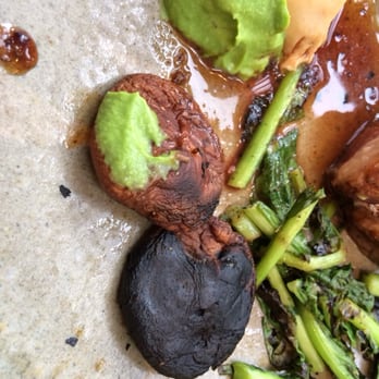 Husk - Burnt and raw mushroom sides - disgusting. - Southern Near Me - Nashville, Tennessee
