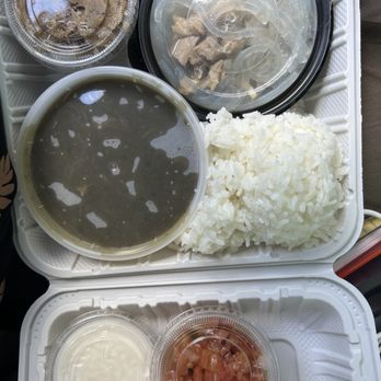 Masa & Joyce Okazuya - 3/30/26 Squid luau plate - Hawaiian Near Me - Kaneohe, Hawaii