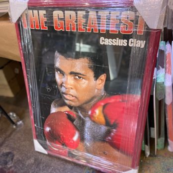 Frame Monster Design Laboratory - Cassius Clay aka Muhammad Ali - Framing Near Me - Los Angeles, California Frame Monster Design Laboratory - Cassius Clay aka Muhammad Ali - Framing Near Me - Los Angeles, California