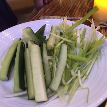 Ginger - Spring onions and cucumbers - Chinese Near Me - National Harbor, Maryland