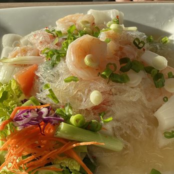 Blue Table Thai Cuisine - Crystal Salad - Thai Near Me - Bakersfield, California Blue Table Thai Cuisine - Crystal Salad - Thai Near Me - Bakersfield, California