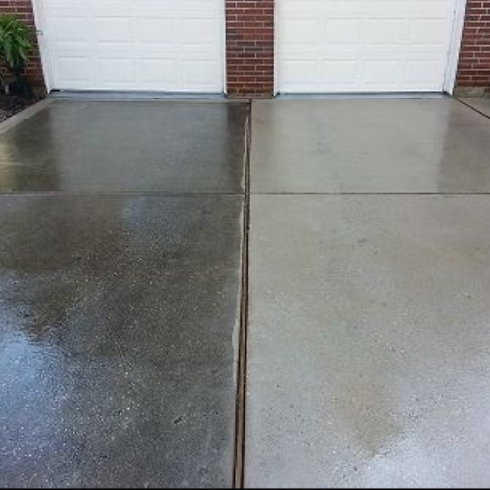 208 Power Crew - Half the driveway to see before/after results - Auto Detailing Near Me 208 Power Crew - Half the driveway to see before/after results - Auto Detailing Near Me