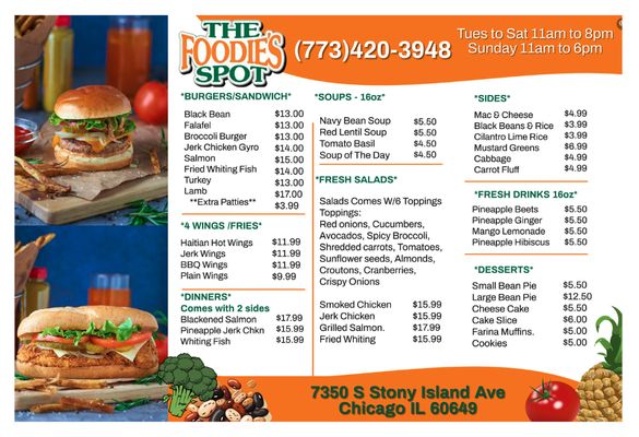 Menu photo 4 The Foodie's Spot Chicago, IL