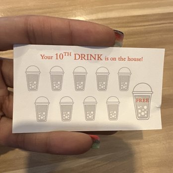 Harmony Tea Shoppe - Rewards card - Ramen Near Me - Indianapolis, Indiana