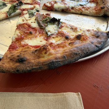 Augustine's Pizza Club - Slice with crust toasted - Pizza Near Me - Hadley, Massachusetts Augustine's Pizza Club - Slice with crust toasted - Pizza Near Me - Hadley, Massachusetts