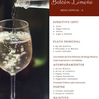 Balcon Limeño - Peruvian Near Me - Concepción, BI