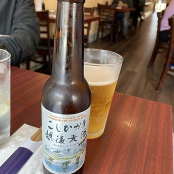 Crystal Fish - Echiro beer - Japanese Near Me - Monterey, California