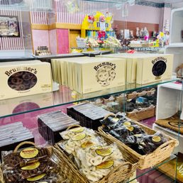 a variety of chocolates