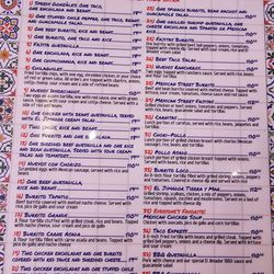 El Jimador Mexican Restaurante - Lunch menu, I'm trying number 34.