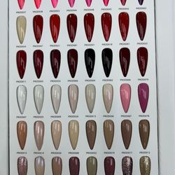 CT Nails - 3 in one, we have variety of colors in Gel, regular polish and SNS dipping powders.