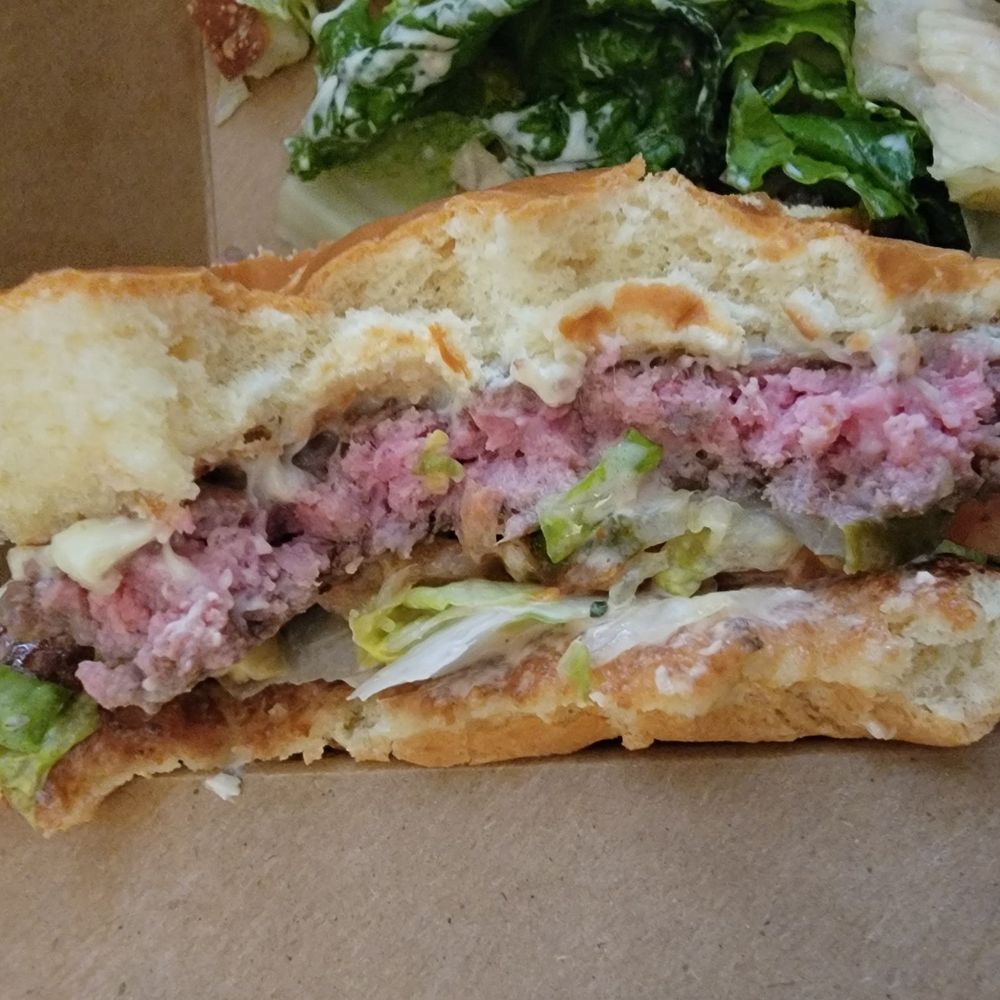 Eureka! - The American Burger I ordered "medium well" and THIS "medium RARE" burger is what I got!! Unacceptable!! They need to learn how to cook!! - American Near Me - Fresno, California Eureka! - The American Burger I ordered "medium well" and THIS "medium RARE" burger is what I got!! Unacceptable!! They need to learn how to cook!! - American Near Me - Fresno, California