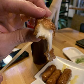Pisces Sushi - Cheese sticks-- wish they had the sauce on the side instead of pre-drizzled all over because my partner is not a fan of mustard. - Sushi Bars Near Me - Reno, Nevada Pisces Sushi - Cheese sticks-- wish they had the sauce on the side instead of pre-drizzled all over because my partner is not a fan of mustard. - Sushi Bars Near Me - Reno, Nevada