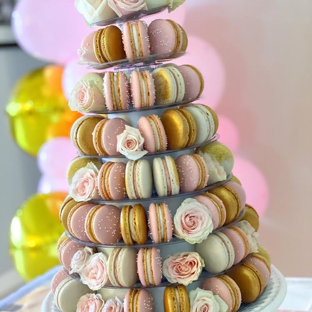 Tresor De Macaron - custom macaron tower - Macarons Near Me Tresor De Macaron - custom macaron tower - Macarons Near Me