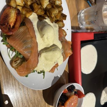 Flap Your Jacks - Salmon Benedict - Breakfast & Brunch Near Me - San Diego, California