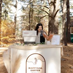 Happy Gal Coffee - Mobile coffee cart for special events